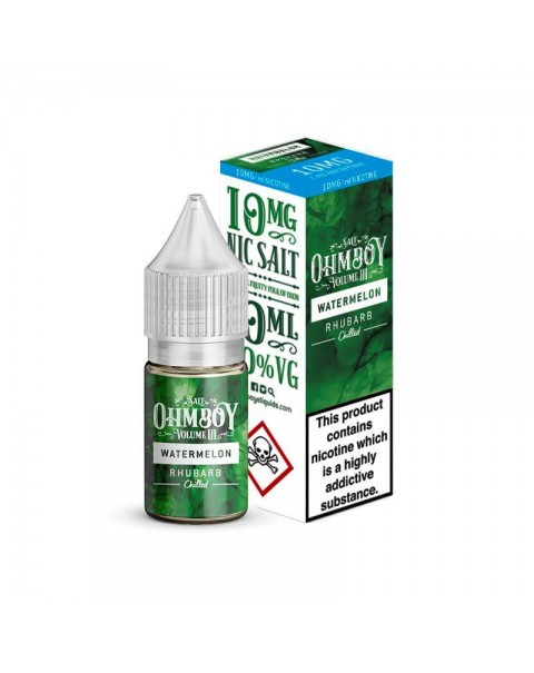 WATERMELON NICOTINE SALT E-LIQUID BY OHM BOY VOLUME III