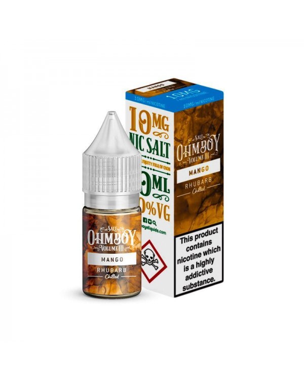 MANGO NICOTINE SALT E-LIQUID BY OHM BOY VOLUME III