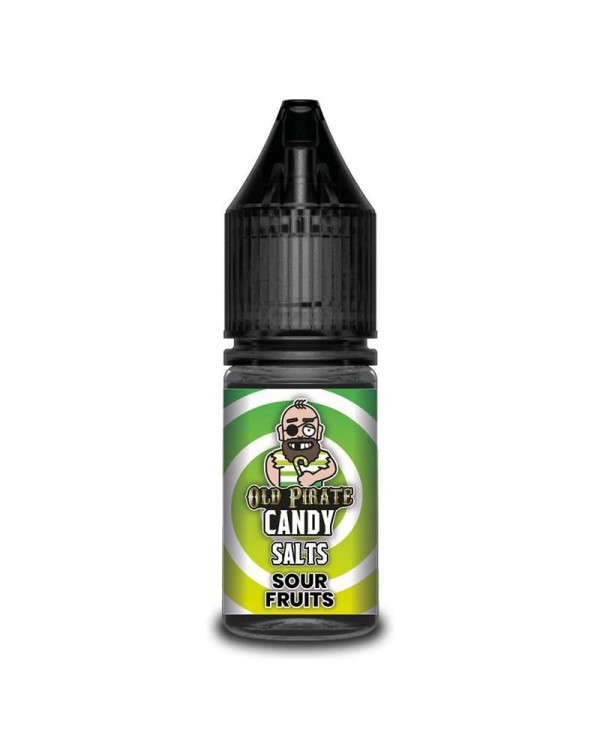 SOUR FRUITS NICOTINE SALT E-LIQUID BY OLD PIRATE S...