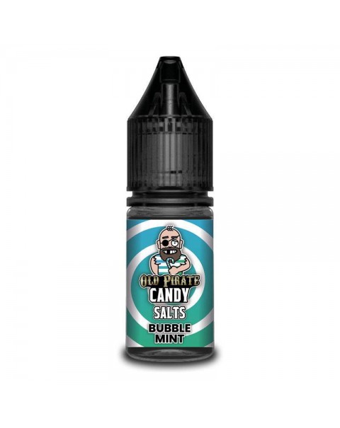 BUBBLE MINT NICOTINE SALT E-LIQUID BY OLD PIRATE SALTS - CANDY