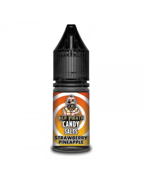 STRAWBERRY PINEAPPLE NICOTINE SALT E-LIQUID BY OLD PIRATE SALTS - CANDY