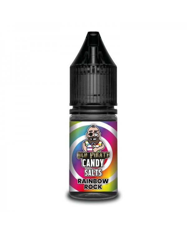 RAINBOW ROCK NICOTINE SALT E-LIQUID BY OLD PIRATE ...