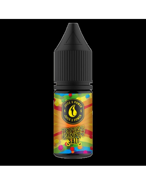 TROPICAL RAINBOW NICOTINE SALT E-LIQUID BY JUICE N POWER