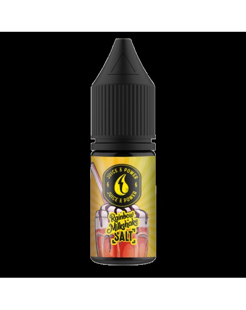 RAINBOW MILKSHAKE NICOTINE SALT E-LIQUID BY JUICE N POWER