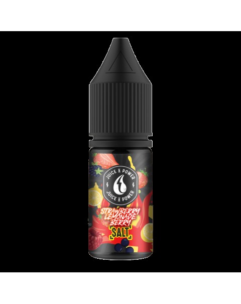 STRAWBERRY LEMONADE BERRY NICOTINE SALT E-LIQUID BY JUICE N POWER