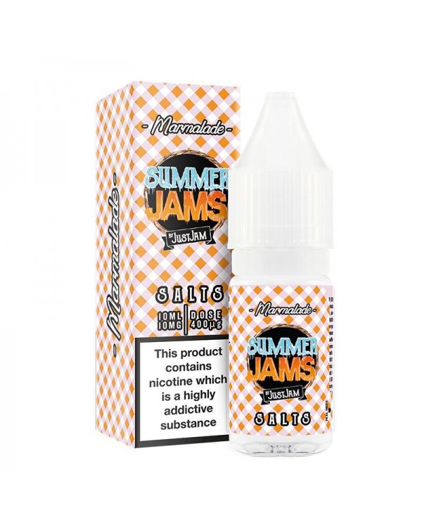 SUMMER JAM MARMALADE NICOTINE SALT E-LIQUID BY JUS...