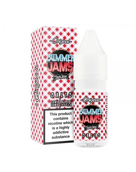 SUMMER JAM ORIGINAL NICOTINE SALT E-LIQUID BY JUST JAM