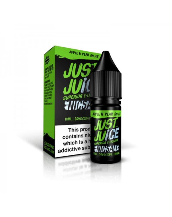 APPLE & PEAR ON ICE NICOTINE SALT E-LIQUID BY ...