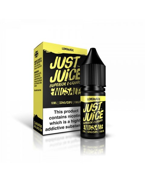 LEMONADE NICOTINE SALT E-LIQUID BY JUST JUICE NICSALT