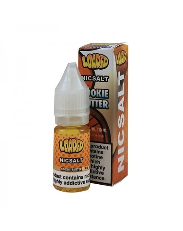 COOKIE BUTTER NICOTINE SALT E-LIQUID BY LOADED NIC...