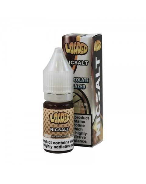 CHOCOLATE GLAZED DONUT NICOTINE SALT E-LIQUID BY LOADED NICSALT