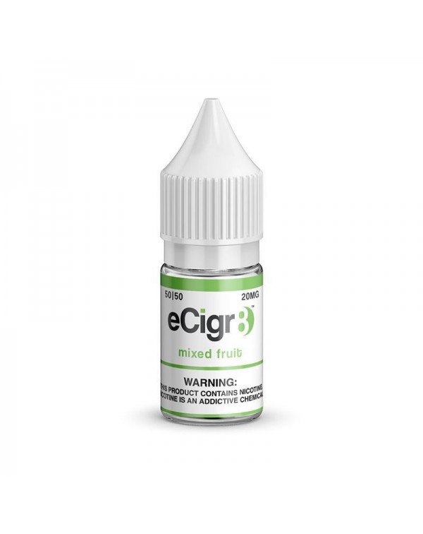 MIXED FRUIT NICOTINE SALT E-LIQUID BY ECIGR8 Nic S...