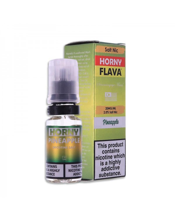 PINEAPPLE NICOTINE SALT E-LIQUID BY Horny Flava Ni...