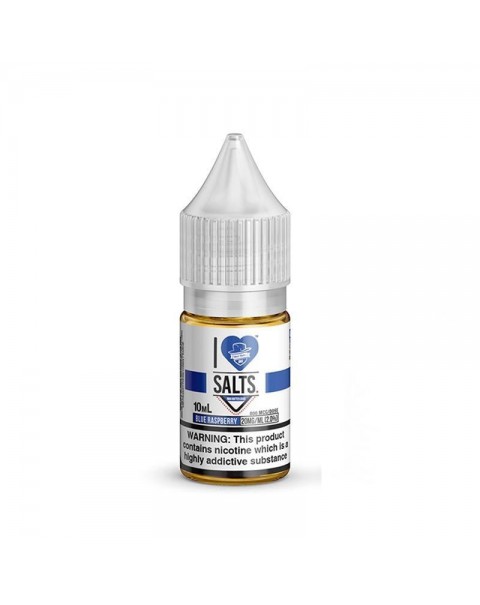 BLUE RASPBERRY NICOTINE SALT E-LIQUID BY I LOVE SALTS