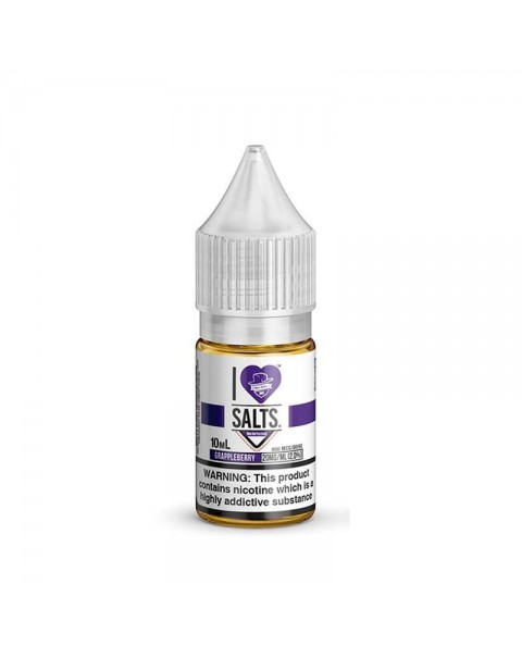 GRAPPLEBERRY NICOTINE SALT E-LIQUID BY I LOVE SALTS