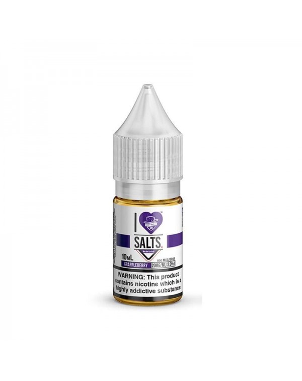 GRAPPLEBERRY NICOTINE SALT E-LIQUID BY I LOVE SALT...