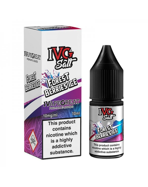FOREST BERRIES ICE NICOTINE SALT E-LIQUID BY I VG ...
