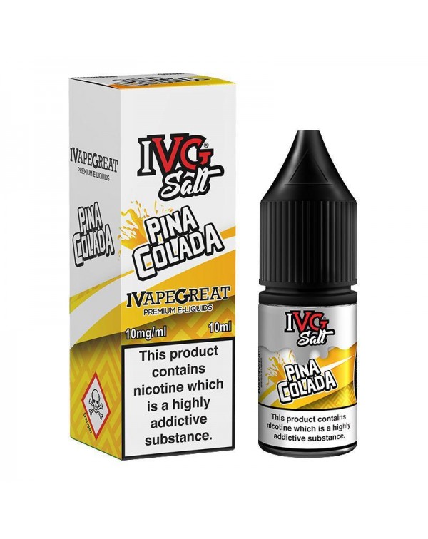 PINA COLADA NICOTINE SALT E-LIQUID BY I VG SALT