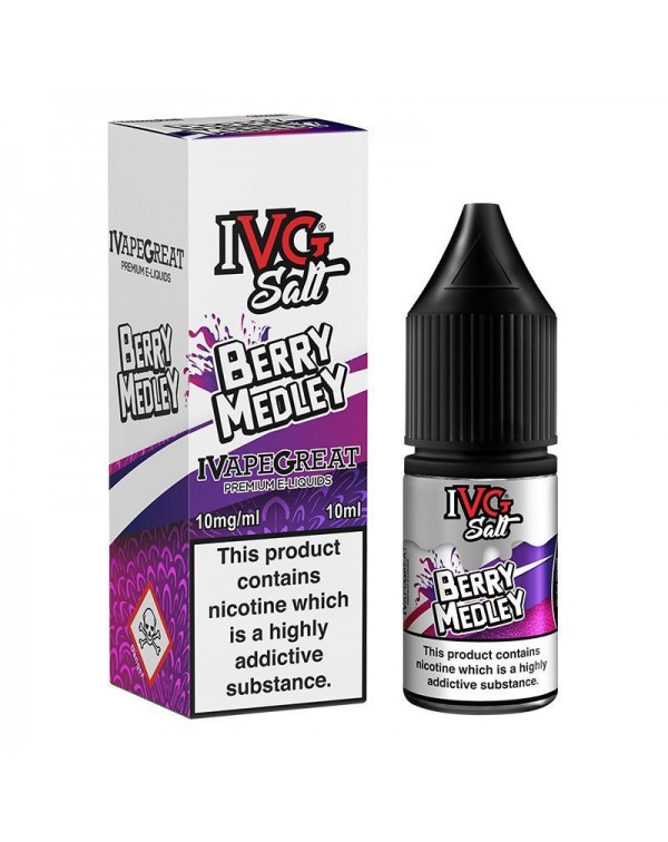 BERRY MEDLEY NICOTINE SALT E-LIQUID BY I VG SALT