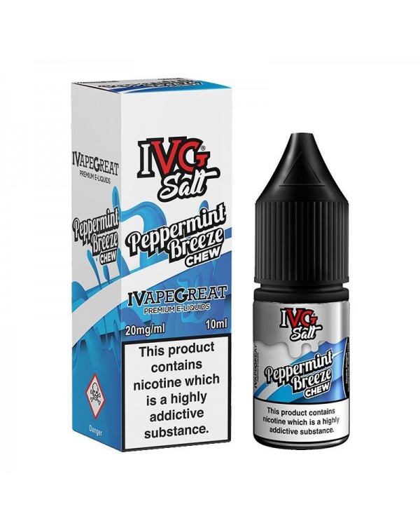 PEPPERMINT BREEZE CHEW NICOTINE SALT E-LIQUID BY I...