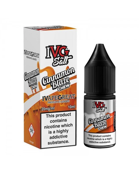 CINNAMON BLAZE CHEW NICOTINE SALT E-LIQUID BY I VG SALT