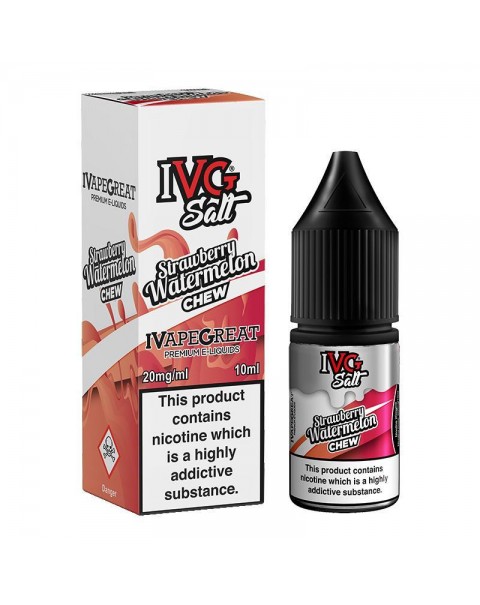 STRAWBERRY WATERMELON CHEW NICOTINE SALT E-LIQUID BY I VG SALT