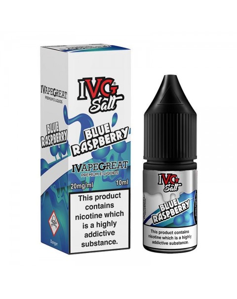 BLUE RASPBERRY NIC SALT E-LIQUID BY I VG