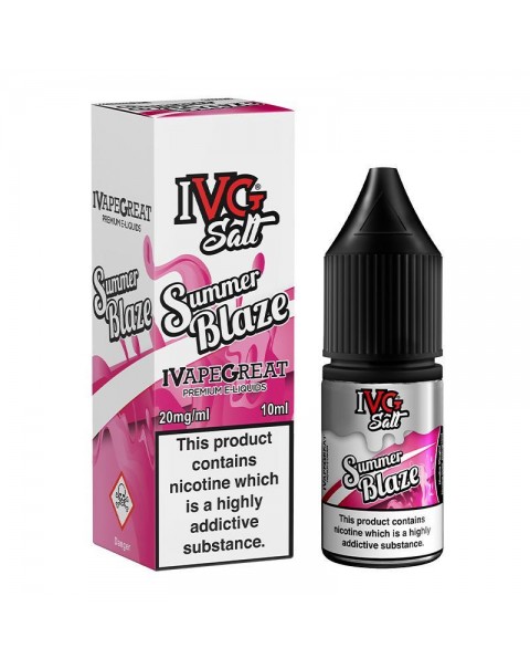 SUMMER BLAZE NIC SALT E-LIQUID BY I VG