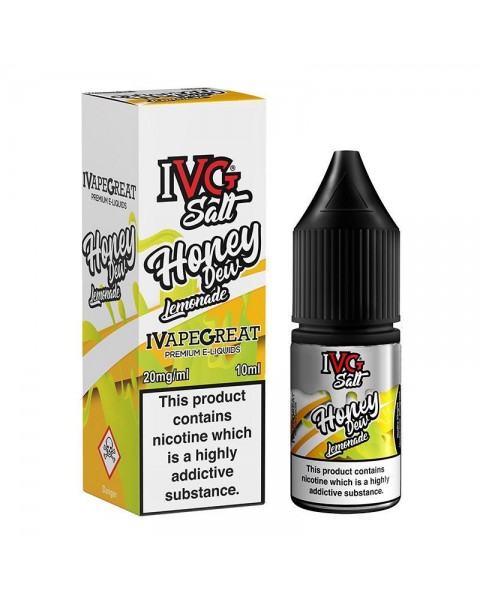 HONEYDEW LEMONADE NICOTINE SALT E-LIQUID BY I VG SALT