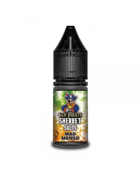 MAD MANGO NICOTINE SALT E-LIQUID BY OLD PIRATE SALTS - SHERBET