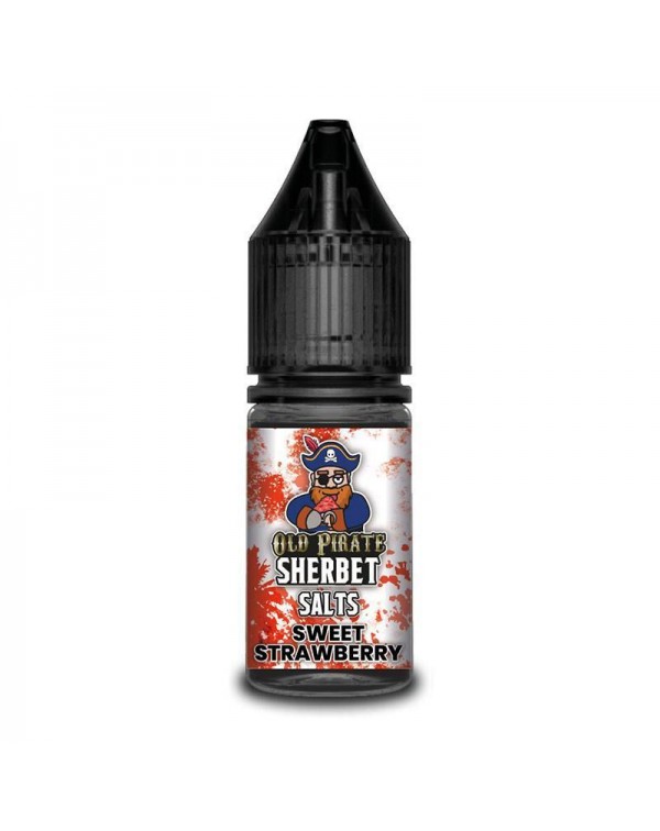 SWEET STRAWBERRY NICOTINE SALT E-LIQUID BY OLD PIR...