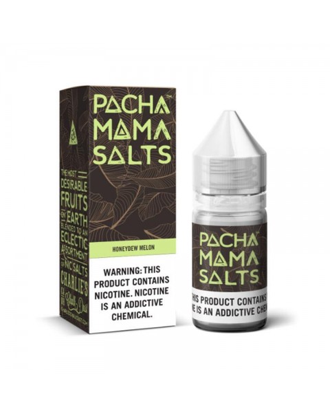 HONEYDEW MELON NICOTINE SALT E-LIQUID BY PACHA MAMA SALTS