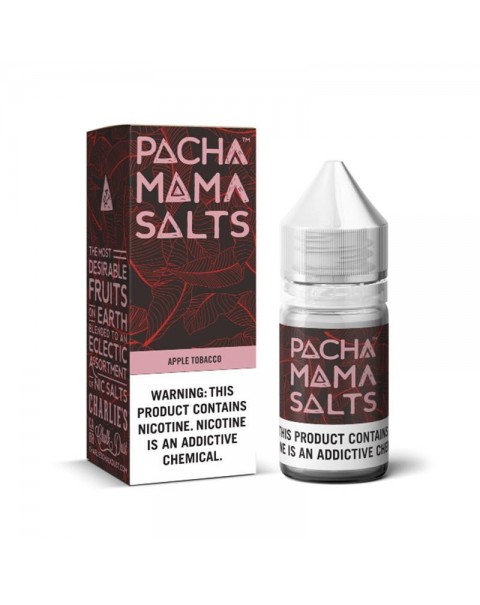 APPLE TOBACCO NICOTINE SALT E-LIQUID BY PACHA MAMA SALTS