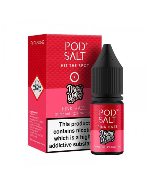 PINK HAZE NICOTINE SALT E-LIQUID BY POD SALT FUSIONS RANGE