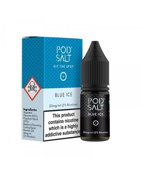 BLUE ICE NICOTINE SALT E-LIQUID BY POD SALT CORE RANGE