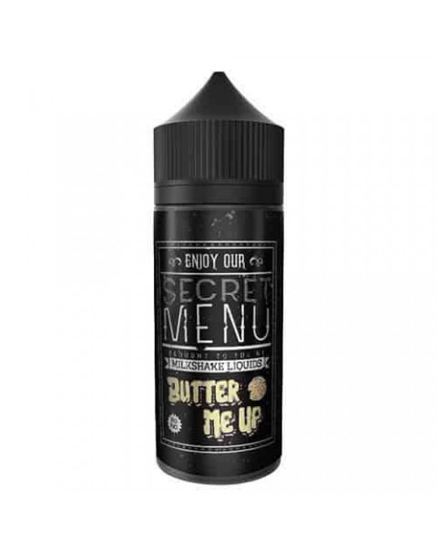 BUTTERT ME UP E LIQUID BY SECRET MENU MILKSHAKE LIQUIDS - BLACK MARKET 80ML 70VG