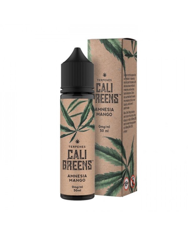 AMNESIA MANGO TERPENESE E LIQUID BY CALI GREEN 50M...