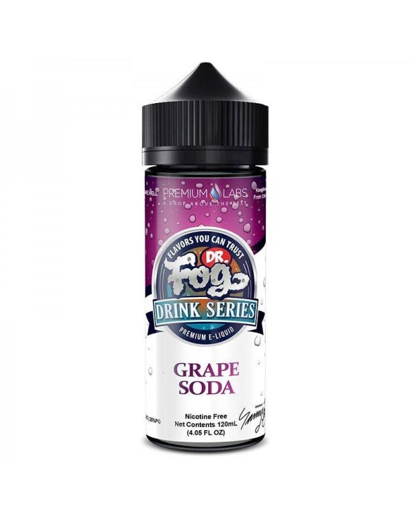 GRAPE SODA DRINKS E LIQUID BY DR FOG 100ML 75VG