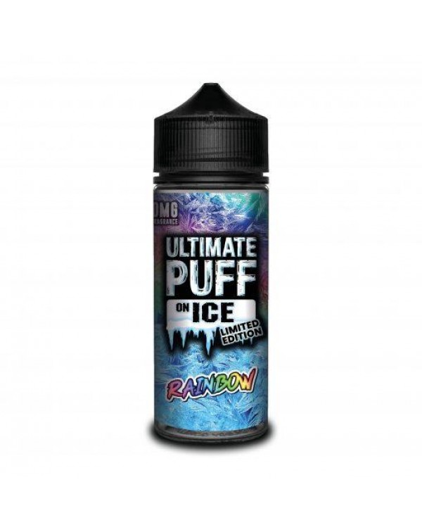 RAINBOW E LIQUID BY ULTIMATE PUFF ON ICE 100ML 70V...