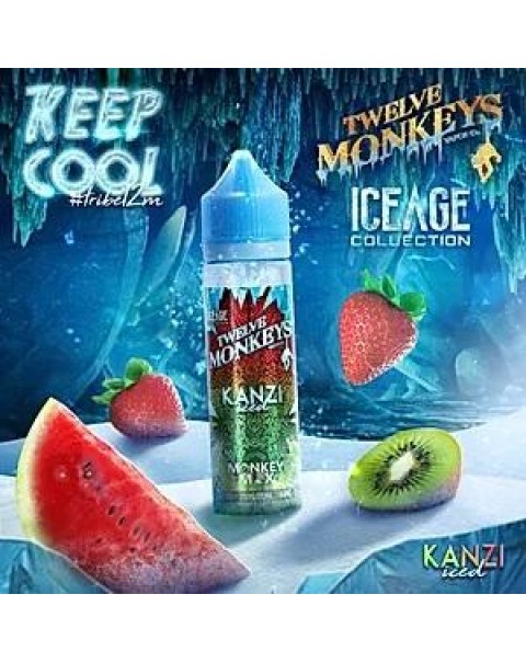 KANZI ICED E LIQUID BY 12 MONKEYS 50ML 70VG