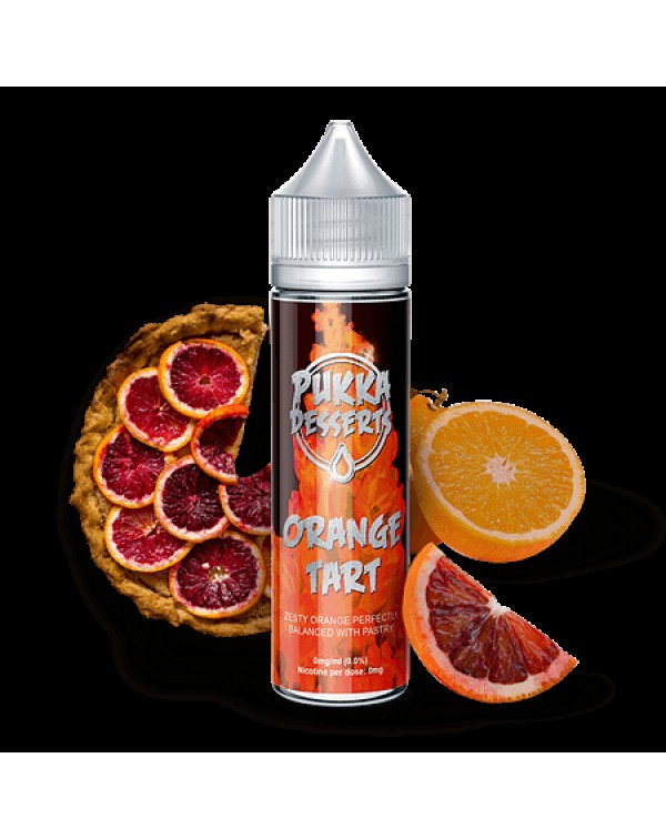 ORANGE TART E LIQUID BY PUKKA JUICE -  DESSERTS 50...