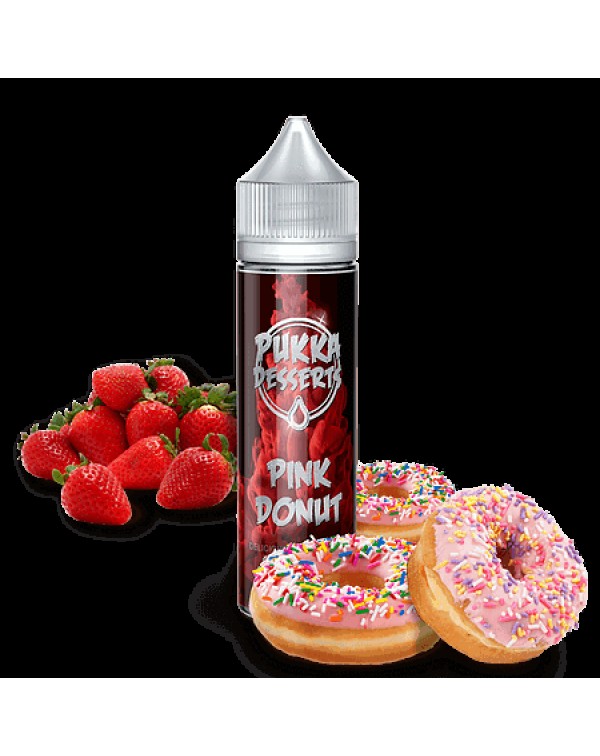 PINK DONUT E LIQUID BY PUKKA JUICE -  DESSERTS 50M...