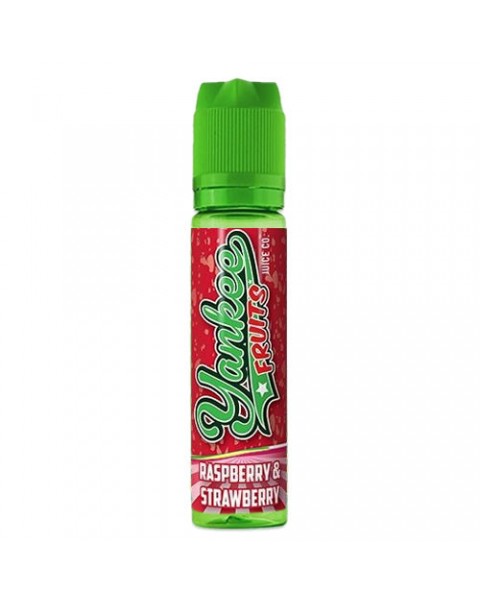 RASPBERRY & STRAWBERRY E LIQUID BY YANKEE JUICE CO - FRUITS 100ML 70VG