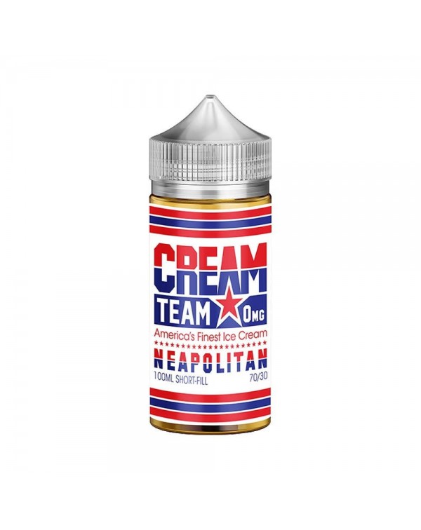 NEAPOLITAN E LIQUID BY CREAM TEAM 100ML 75VG