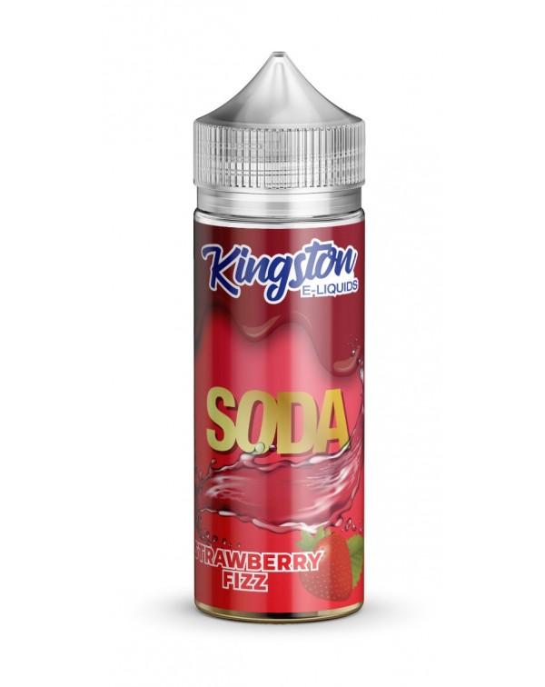 STRAWBERRY FIZZ E LIQUID KINGSTON SODA 100ML 70VG