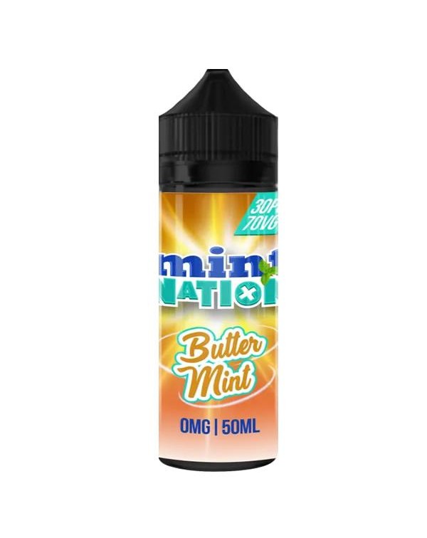 BUTTER MINT E LIQUID BY MINT NATION 100ML 70VG