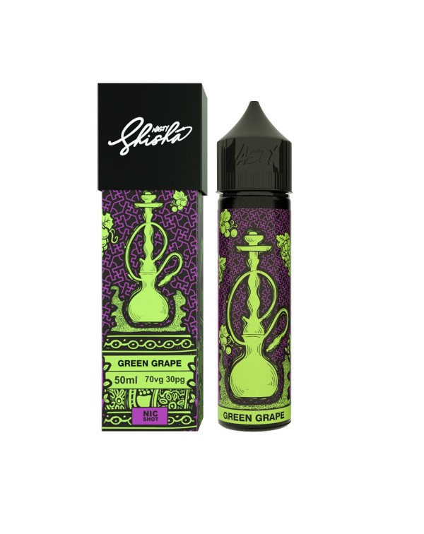 GREEN GRAPE E LIQUID BY NASTY JUICE - SHISHA 50ML ...