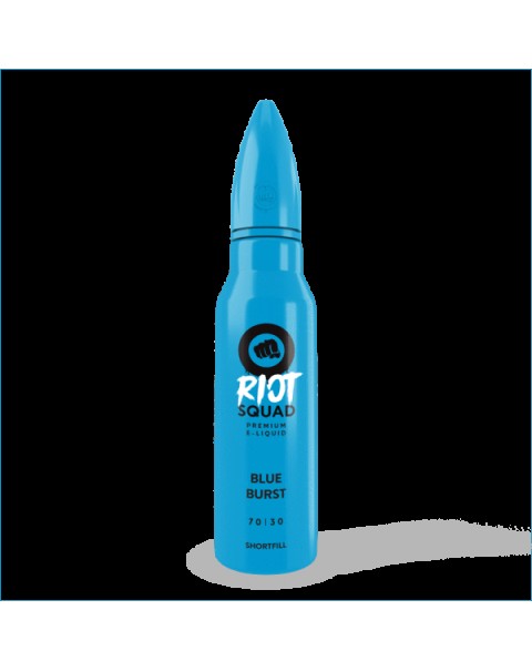 BLUE BURST E LIQUID BY RIOT SQUAD  50ML 70VG