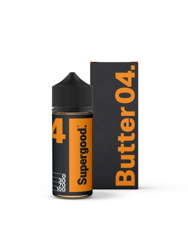 BUTTER 04.  E LIQUID BY SUPERGOOD 100ML 70VG