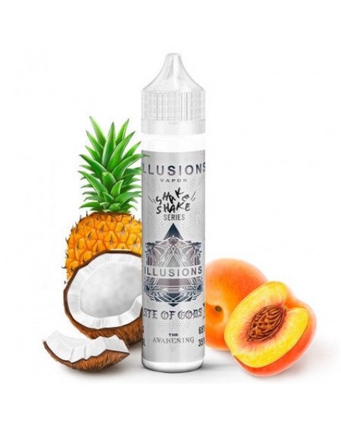 X - TASTE OF THE GODS E LIQUID BY ILLUSIONS VAPOUR 50ML 70VG